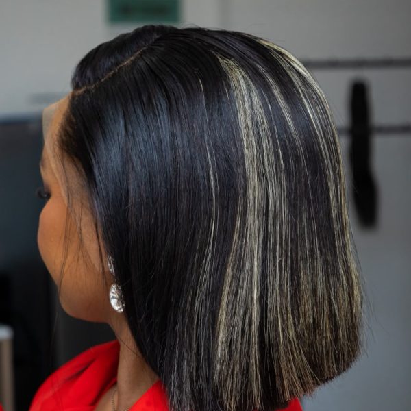 Vietnamese Highlight Bob — 10" | 13x4 HD Lace, Lagos Hairline