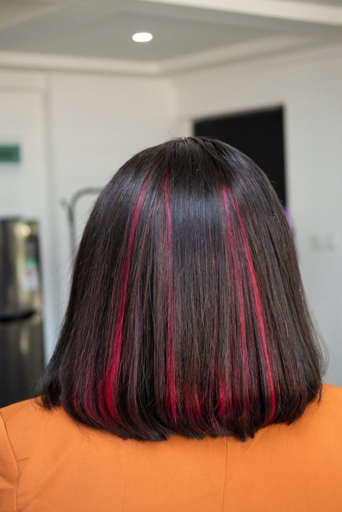 Vietnamese Peekaboo Red Bob — 12″ | 13×4 HD Lace